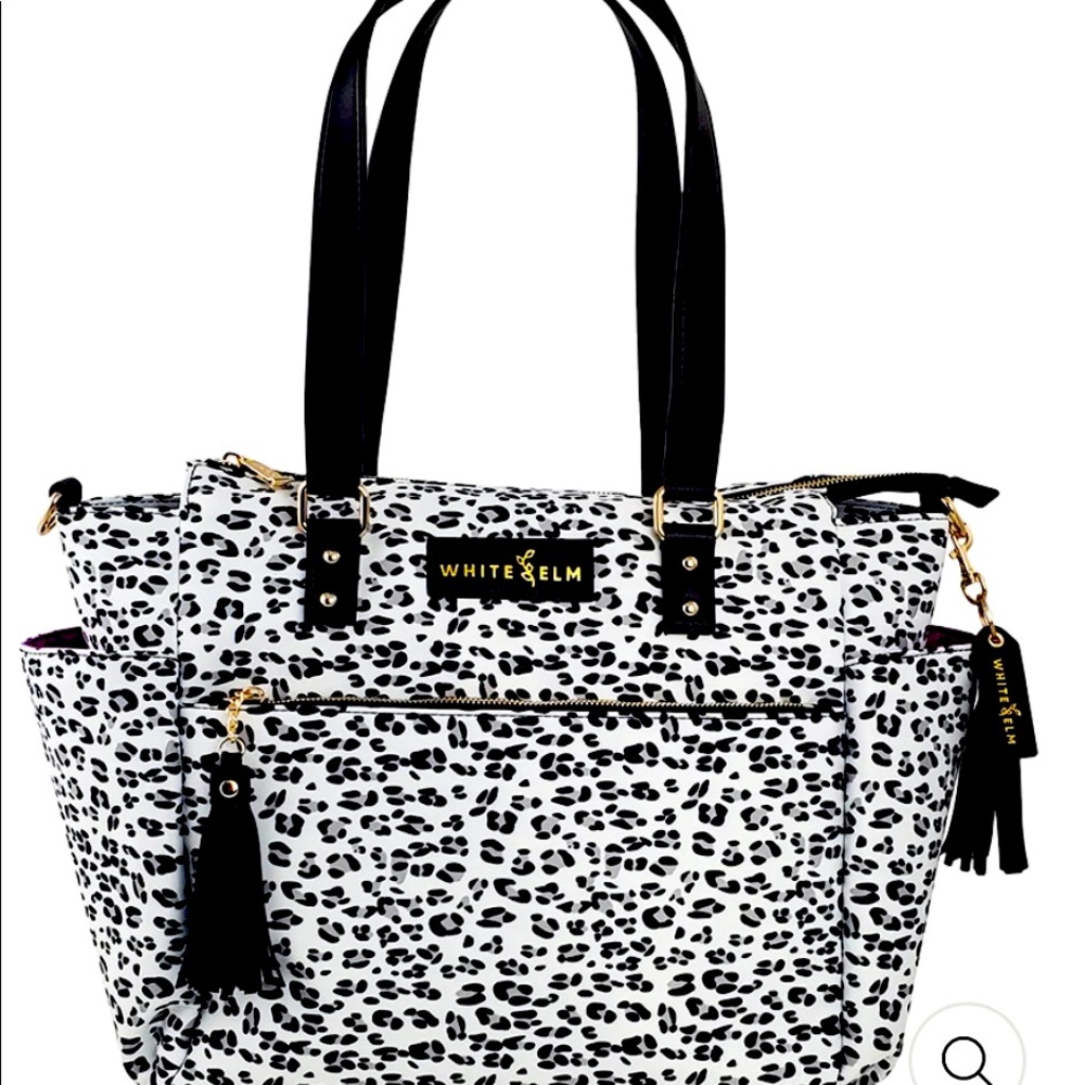 White Elm Gemini Convertible Backpack - Leopard